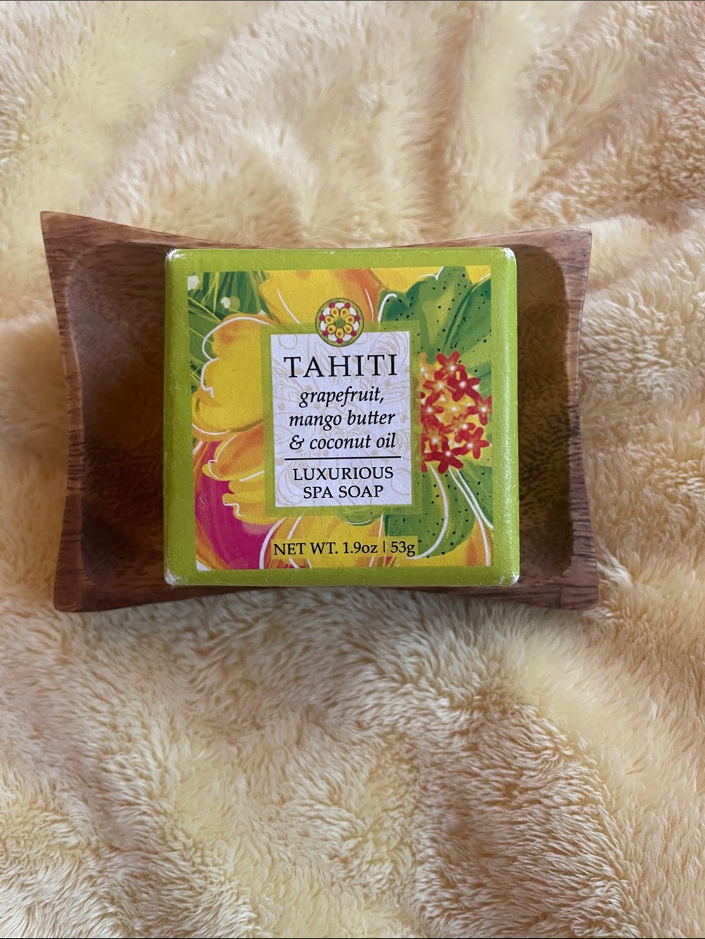 Grapefruit & Mango Butter Luxurious Spa Soap - Tahiti